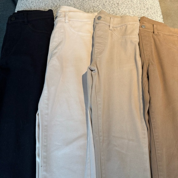 Uniqlo HEATTECH EXTRA STRETCH LEGGINGS PANTS Cream,Tan, Camel Bundle of 3 - Picture 12 of 12